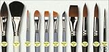 1 X SABLE HAIR PRO ARTE SERIES 100 ROUND WATERCOLOUR PAINT BRUSH SIZE 6