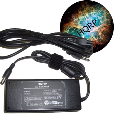 HQRP Replacement Laptop AC Adapter / Notebook Charger / Power Supply Cord for Toshiba Satellite A15-S127 / A15-S128 / A15-S129 / A15-S151 / A15-S157 / A15-S158 / A15-S1271 / A15-S1291 / A15-S1292 / A15-S1692 (90W) plus HQRP Mousepad