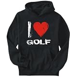 Sweatshirt Black  I Love Golf  Sports