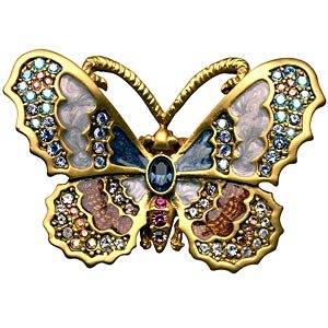 Childrens Toyshop  Jewelry : Jay Strongwater Butterfly Pin