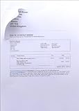 Amazon Despatch Note Invoice Integrated Label Paper - Invoice with Peel off label for Amazon Sellers - Sent on Next Business Day Service