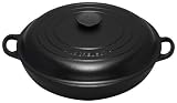 Le Creuset 25032300000460 Gourmet-Profitopf rund 30 cm schwarz