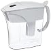Brita 42557 Riviera Water Pitcher, White