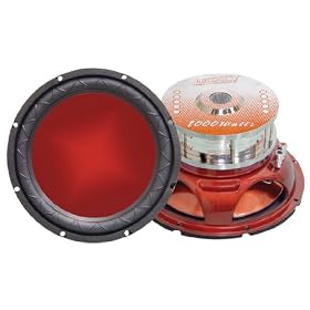 Legacy LW1257D 12-Inch 1200 Watt Legacy Red Series Subwoofer