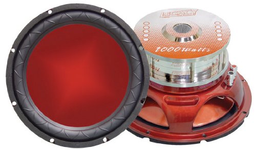 Legacy LW1057D 10-Inch 1000 Watt Legacy Red Series Subwoofer