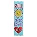 Beistle VP801 Smile, God Loves You Value Ribbons, 11/2 by 61/4-Inch, 30-Pack