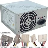 ATX-300GU 300W Power Supply for Achieve AX300WN/P4, AGI HEC-300AR, HEC-300AR-T, Allied AL-A300ATX, AL-A350ATX, Antec PP-303X, ANTG AT-250S, AOpen ATX-250N, ATX-250GU, FSP300-60BT, FSP250-60GTW, FSP250-60GTA, Apollo VT-300BA, Astec ATX250-3505, ATX145-3485, ATX145-3505, SA320-3525, SA302-3515, Bestec ATX-250-12Z, ATX-250-12Z Rev D2, ATX-250-12ZD, ATX-250-12ZD 2R, ATX-250-12E, Cinch AT-250S, Compaq 5187-1099, 0950-3374, 5187-1098, 0950-3523, 152769-001, 153652-001, AF000151, D3936-69003, DPS-200PB-103 E, DPS-200PB-74 B, DPS-200PB-89 G, PW-230ATX, X-145C, Presario SR1410NX, Deer DR-300ATX, DR-250ATX, DR-A250ATX, LC-250ATX, DR-A300ATX, DR-B300ATX, Delta DPS-300BB-1F, GPS-300AB-200D, DPS-300KB-1A, DPS-200PB-89 G, DPS-200PB-90 G, GPS-350AB-200E