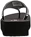 Skechers Cali Women's Vinyassa-Bindu Flip Flop,Black/Silver,8 M US
