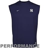 Nike New York Yankees Navy Blue Training Performance Sleeveless Top