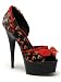 Cherry Print Platform Peep Toe Pump - 7