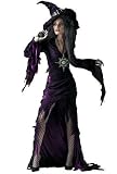 Original Womens Thy Evil Court Sorceress Sexy Evil Witch Costume