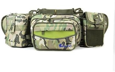 JQYD ILure More colors Waistpack Canvas Fishing bags , Camouflage