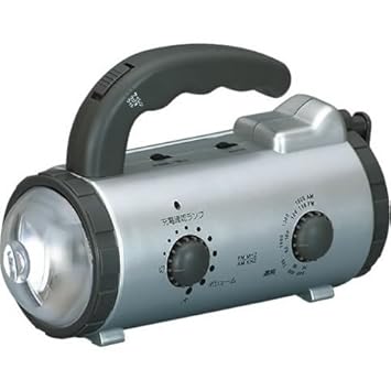 【クリックで詳細表示】緊急用 レスキューラジオ＆ライト SV-2003： ホーム＆キッチン