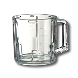 GLASS BLENDING JUG FOR BRAUN MULTISYSTEM FOOD PROCESSOR - K850, K1000 ETC..