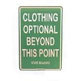 Seaweed Surf Co SF60 12X18 Aluminum Sign Clothing Optional State