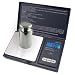 American Weigh AMW-100 Silver Precision Digital Pocket Scale 1543 x 0.1 grain and 100 x 0.01 gram With 100 Gram Calibration Weight
