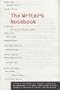 The Writer's Notebook