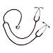 3M Littmann Master Classic II Teaching Stethoscope, Black and Burgundy Tube, 40 inch, 2139