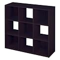 Closetmaid 9-Cube Organizer - Espresso