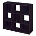 Closetmaid 9-Cube Organizer - Espresso