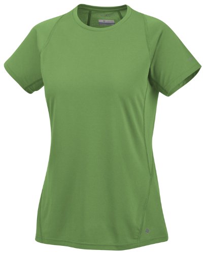Columbia Damen Funktionsbluse Silver Ridge Short Sleeve Top, Meadow Green, S, EL6063_916 Preisvergleich