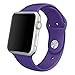 Creazy® New Fashion Sports Silicone Bracelet Strap Band for 42mm Apple Watch ,Purple