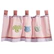 Sumersault Fun Faces Valance- Pink