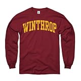 Winthrop Eagles Cardinal Arch Long Sleeve T-Shirt