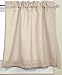 Lorraine Home Fashions Ribcord Tier Curtain Pair, 54-Inch x 36-Inch, Buttercream