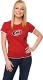 Carolina Hurricanes Women's Logo Premier Too Cap Sleeve Layered Tissue Tee