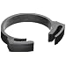 Tefen Acetal Snap Grip Hose Clamp, 11 mm Min Clamp ID, 13 mm Max Clamp ID, Pack Of 10