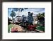 Steam Engine at the Railway Museum, Nairobi, Kenya Collections Framed Photographic Poster Print by Lee Foster, 21x17