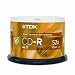 CD-R Discs, 700MB/80min, 48x, Spindle, Shiny Silver, 50/pack