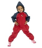 Bushbaby Hot Tot Snowsuit Red/Navy 1-2yrs