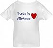 MADE IN ALABAMA - ALABAMA TODDLER - State-series - White Toddler T-shirt