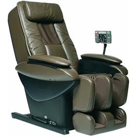 Panasonic EP30004TU Real Pro Ultra Massage Chair with 3D Body Scan Technology, Brown