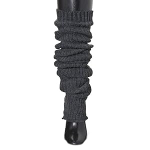 White Knee Hi Leg Warmers by KD dance, 26 Inch Knee High, For Dance to Cosplay, Made in New York