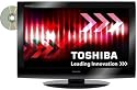 Toshiba 32DV713B 32 inch HD Ready LCD TV and DVD Player Combi (32 inch Screen, Built-in Freeview and Stylish Gloss Black Design)
