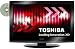 Toshiba 32DV713B 32 inch HD Ready LCD TV and DVD Player Combi (32 inch Screen, Built-in Freeview and Stylish Gloss Black Design)