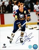 Danny Gare Buffalo Sabres Autographed/Hand Signed 8X10 Captain Photo