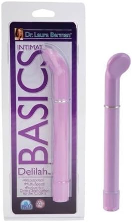 Dr. Laura Berman Intimate Basics Delilah Slender Flat Head Vibe by Pleasure Bazaar
