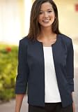 Open Cotton Pique Jacket / Open Cotton Pique Jacket