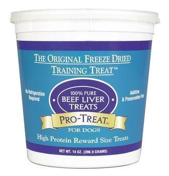 More image Freeze Dried Dog Liver Treats 14oz (Catalog Category: Dog / Dog Treats)
