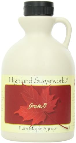 Highland Sugarworks 100% Grade B Maple Syrup, 32-Ounce Jug
