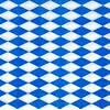 100 Bayrische Servietten, 1-lagig 1/4-Falz 33 cm x 33 cm "Bayrisch Blau"