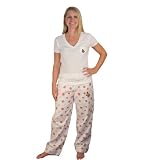College Concepts Ottawa Senators Women's Broadway Flannel Pant & Tee Set Small