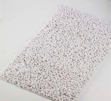 Badteppich Langschlinge Weiß Aquanova Taco 60x100