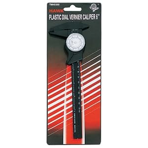6-150mm PLASTIC CALIPER WITH DIAL by 