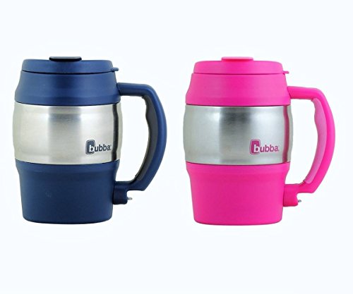 bubba 20 oz mug classic navy & pink (2 Pack)