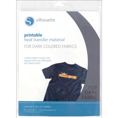 Silhouette Printable Heat Transfer Material For Dark Fabrics Hkjbfiuhi